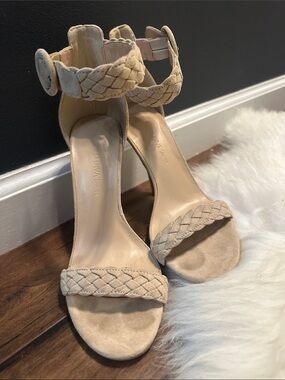 Worn once heels